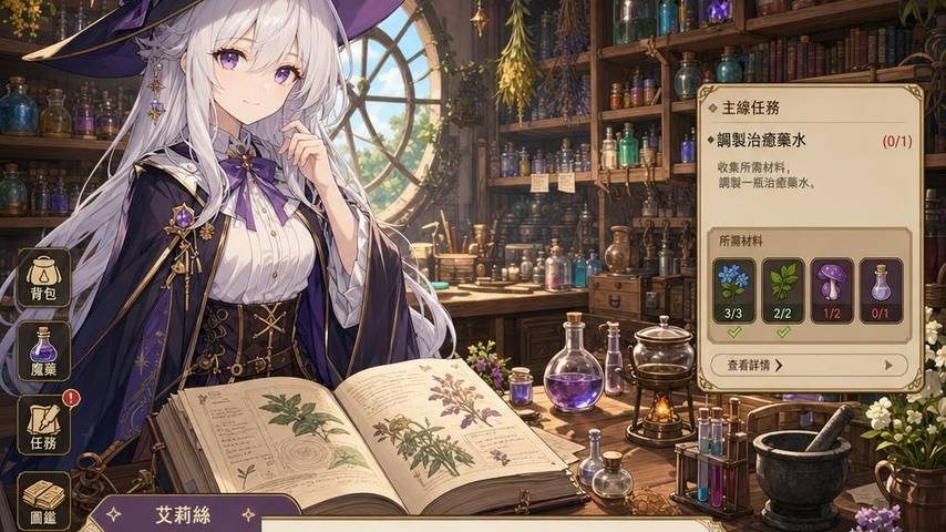 魔女秘药 剧情互动 实机截图 6