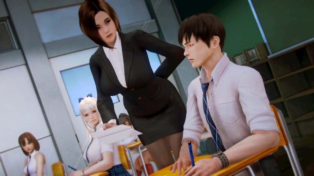 二次元老婆学院_Waifu Academy 角色路线 实机截图 5